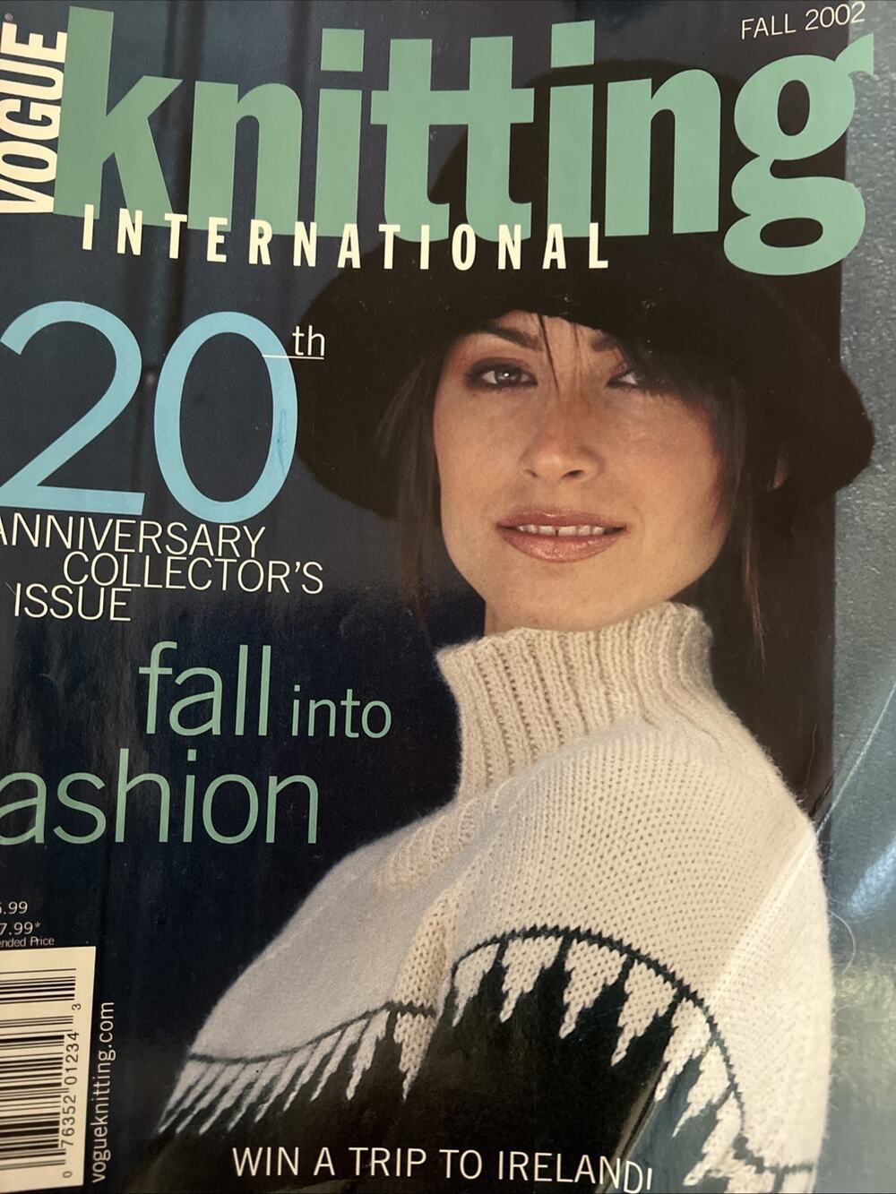 VOGUE knitting International Magazine Fall 2002 - 20th Anniversary Issue